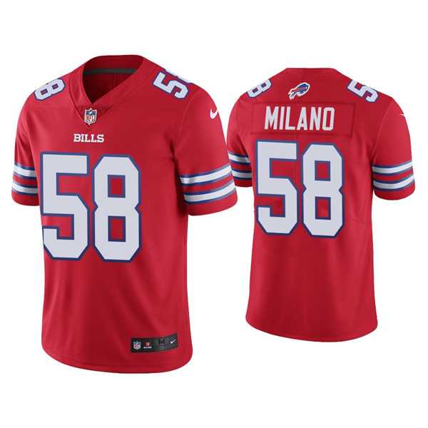 Nike Men & Women & Youth Buffalo Bills #58 Matt Milano 2022 Red Vapor Untouchable Limited Stitched Jersey,We sell and wholesale Nike Men & Women & Youth Buffalo Bills #58 Matt Milano 2022 Red Vapor Untouchable Limited Stitched Jersey on line form chian!